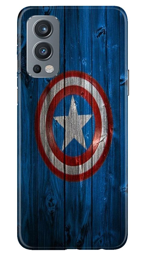 Captain America Superhero Case for OnePlus Nord 2 5G(Design - 118)