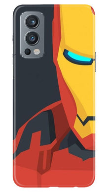 Iron Man Superhero Mobile Back Case for OnePlus Nord 2 5G  (Design - 120)
