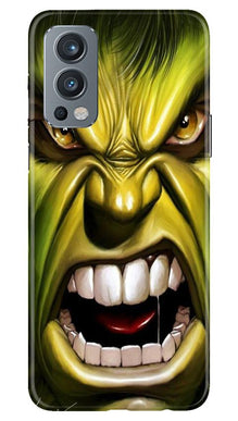 Hulk Superhero Mobile Back Case for OnePlus Nord 2 5G  (Design - 121)