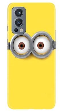 Minions Mobile Back Case for OnePlus Nord 2 5G  (Design - 128)
