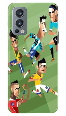 Football Mobile Back Case for OnePlus Nord 2 5G  (Design - 166)