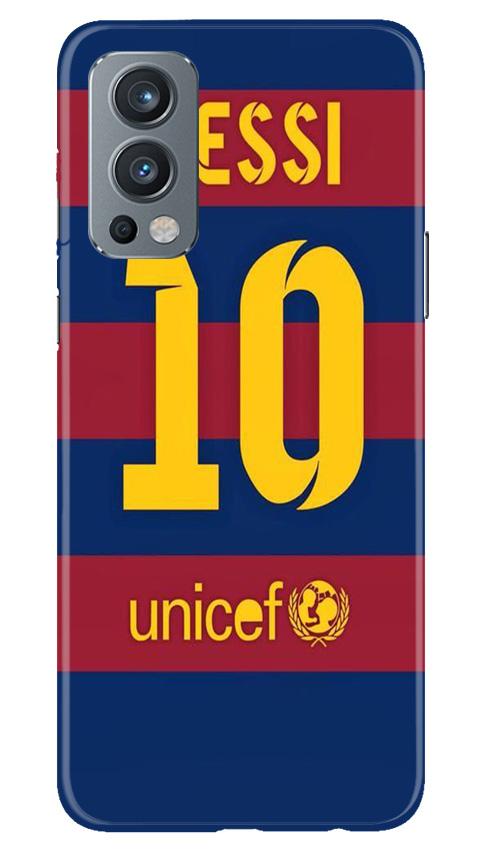Messi Case for OnePlus Nord 2 5G  (Design - 172)
