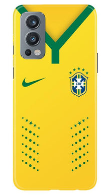 Brazil Mobile Back Case for OnePlus Nord 2 5G  (Design - 176)