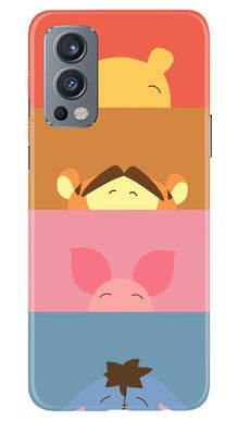 Cartoon Mobile Back Case for OnePlus Nord 2 5G (Design - 183)