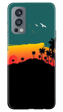 Sky Trees Mobile Back Case for OnePlus Nord 2 5G (Design - 191)