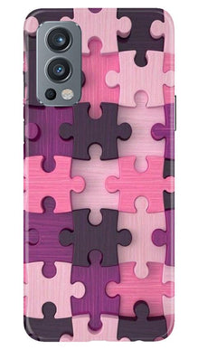 Puzzle Mobile Back Case for OnePlus Nord 2 5G (Design - 199)