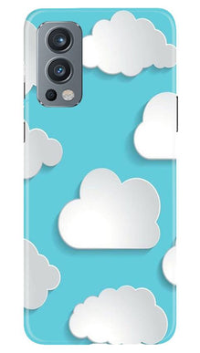 Clouds Mobile Back Case for OnePlus Nord 2 5G (Design - 210)