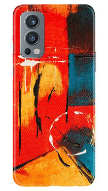 Modern Art Mobile Back Case for OnePlus Nord 2 5G (Design - 239)