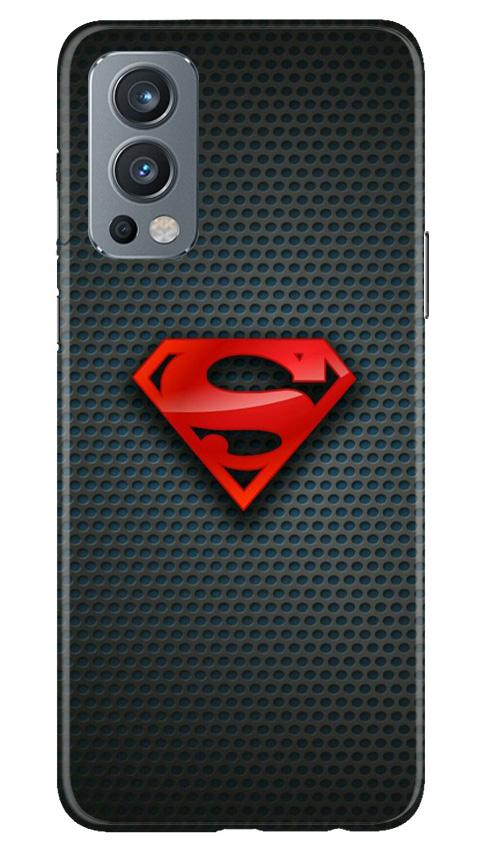 Superman Case for OnePlus Nord 2 5G (Design No. 247)