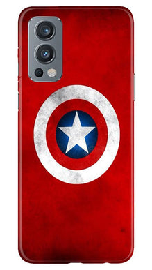 Captain America Mobile Back Case for OnePlus Nord 2 5G (Design - 249)