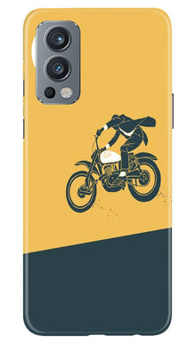 Bike Lovers Mobile Back Case for OnePlus Nord 2 5G (Design - 256)