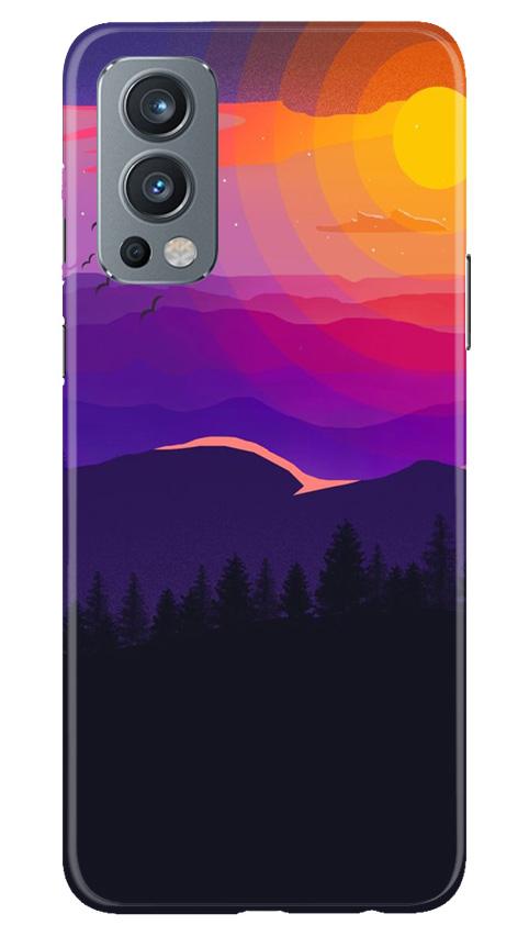 Sun Set Case for OnePlus Nord 2 5G (Design No. 279)