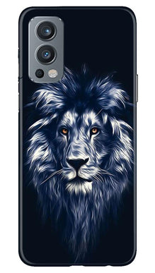 Lion Mobile Back Case for OnePlus Nord 2 5G (Design - 281)