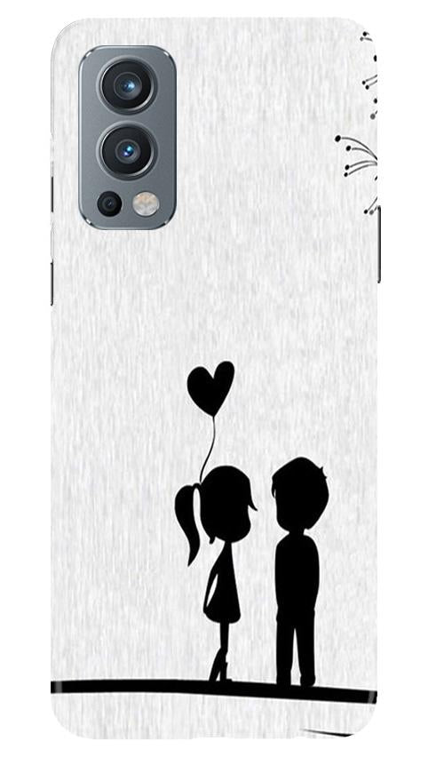 Cute Kid Couple Case for OnePlus Nord 2 5G (Design No. 283)
