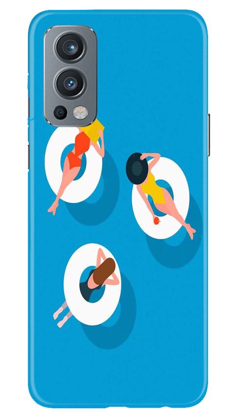 Girlish Mobile Back Case for OnePlus Nord 2 5G (Design - 306)