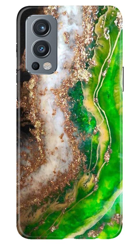 Marble Texture Mobile Back Case for OnePlus Nord 2 5G (Design - 307)