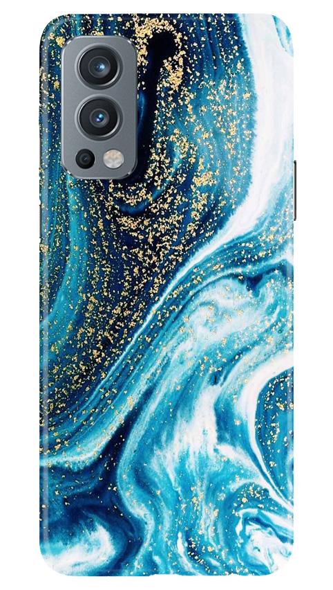 Marble Texture Mobile Back Case for OnePlus Nord 2 5G (Design - 308)