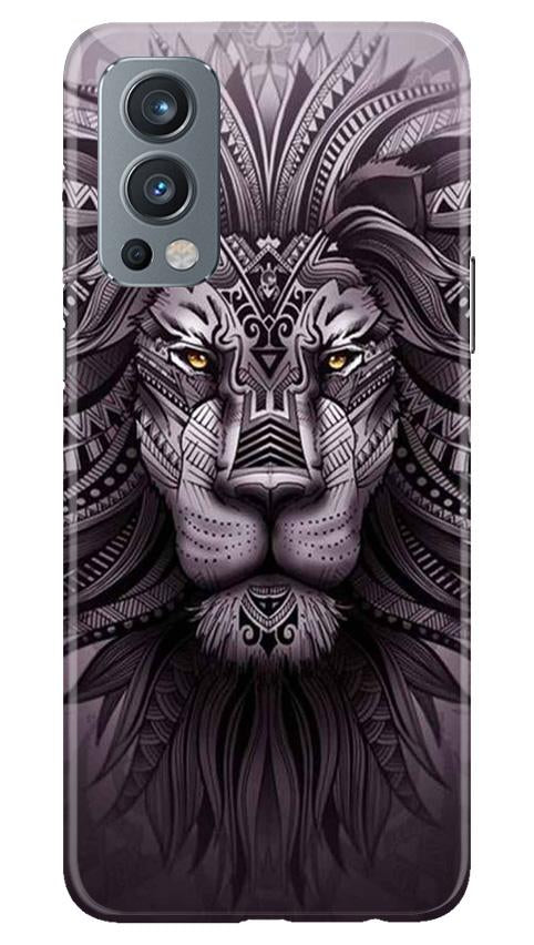 Lion Mobile Back Case for OnePlus Nord 2 5G (Design - 315)