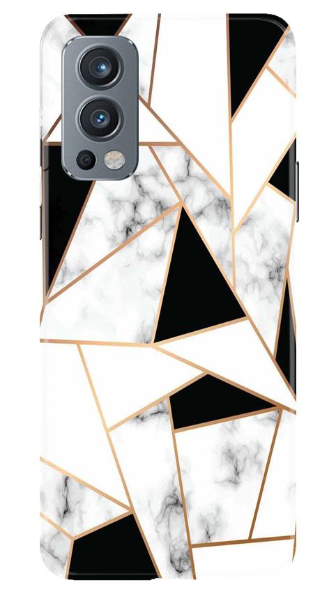 Marble Texture Mobile Back Case for OnePlus Nord 2 5G (Design - 322)