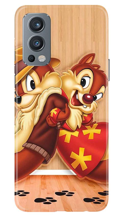 Chip n Dale Mobile Back Case for OnePlus Nord 2 5G (Design - 335)