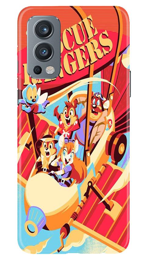 Rescue Rangers Mobile Back Case for OnePlus Nord 2 5G (Design - 341)