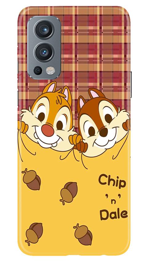 Chip n Dale Mobile Back Case for OnePlus Nord 2 5G (Design - 342)