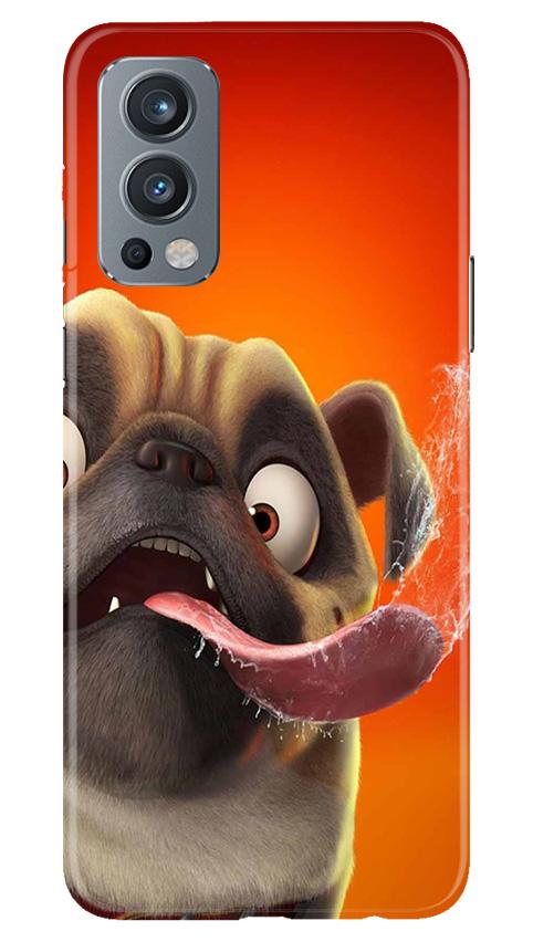Dog Mobile Back Case for OnePlus Nord 2 5G (Design - 343)