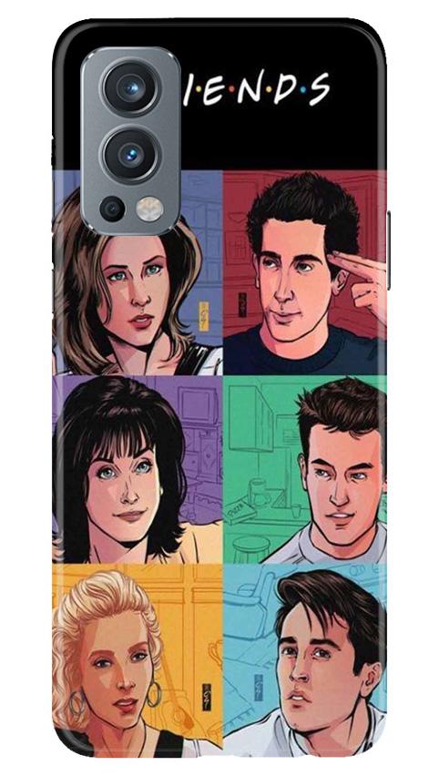 Friends Mobile Back Case for OnePlus Nord 2 5G (Design - 357)