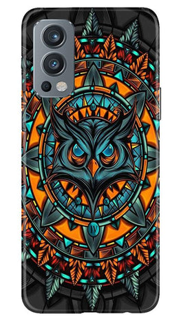 Owl Mobile Back Case for OnePlus Nord 2 5G (Design - 360)