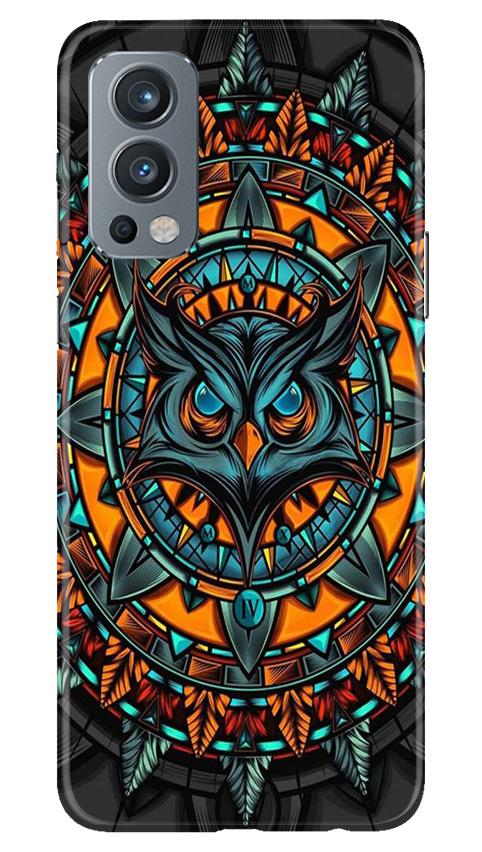 Owl Mobile Back Case for OnePlus Nord 2 5G (Design - 360)