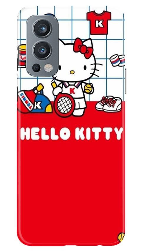 Hello Kitty Mobile Back Case for OnePlus Nord 2 5G (Design - 363)