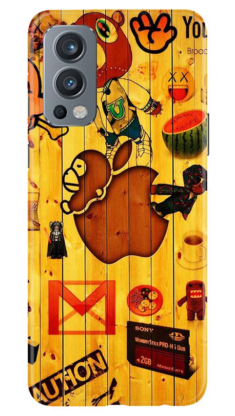 Wooden Texture Mobile Back Case for OnePlus Nord 2 5G (Design - 367)