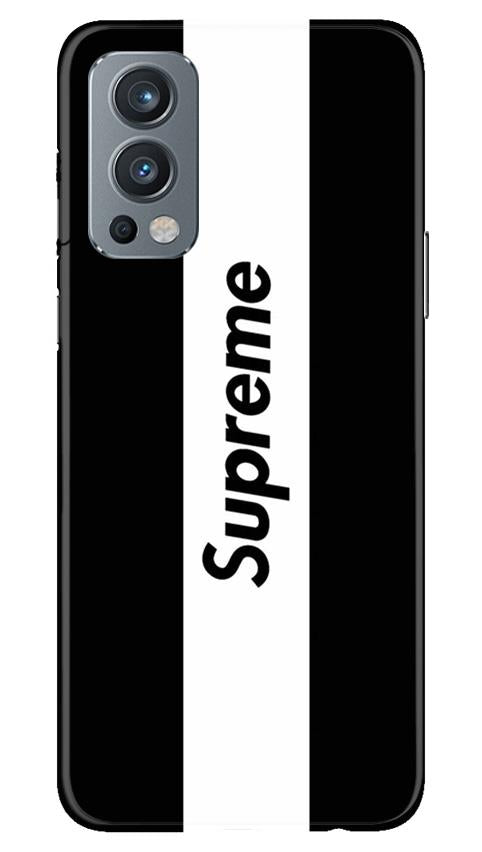Supreme Mobile Back Case for OnePlus Nord 2 5G (Design - 388)