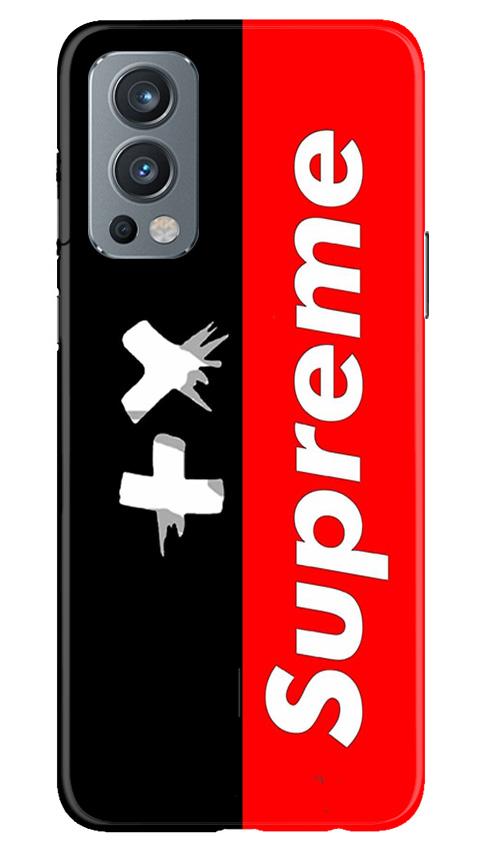Supreme Mobile Back Case for OnePlus Nord 2 5G (Design - 389)