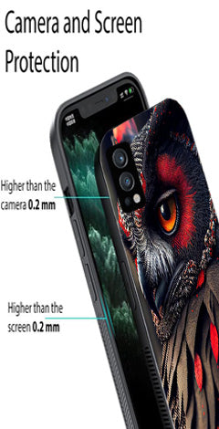 Owl Design Metal Mobile Case for OnePlus Nord 2 5G