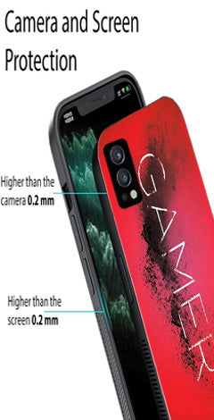 Gamer Pattern Metal Mobile Case for OnePlus Nord 2 5G