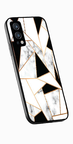 Marble Design2 Metal Mobile Case for OnePlus Nord 2 5G   (Design No -08)