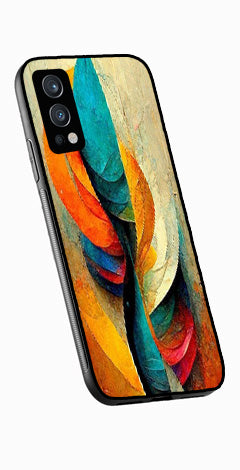 Modern Art Metal Mobile Case for OnePlus Nord 2 5G   (Design No -11)