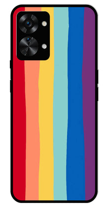 Rainbow MultiColor Metal Mobile Case for OnePlus Nord 2T 5G
