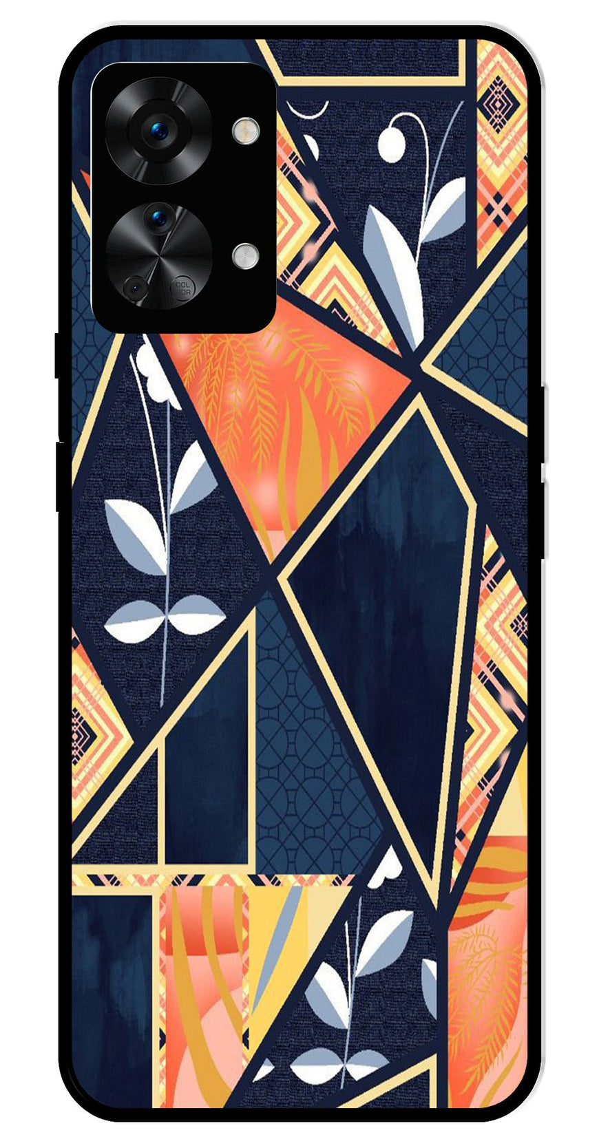 Marble Design Metal Mobile Case for OnePlus Nord 2T 5G