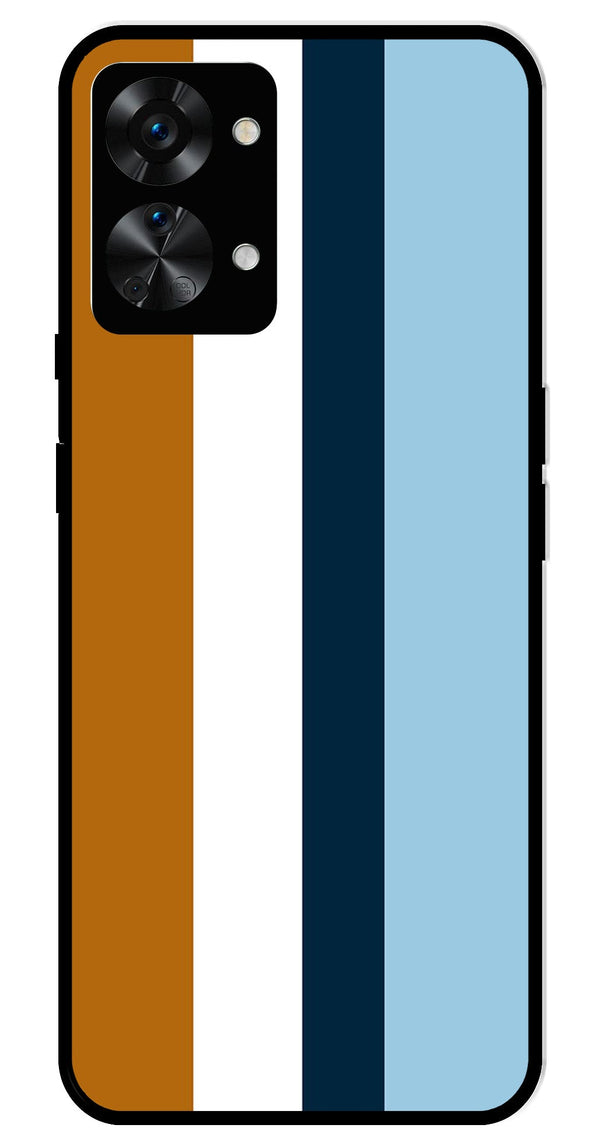 MultiColor Pattern Metal Mobile Case for OnePlus Nord 2T 5G