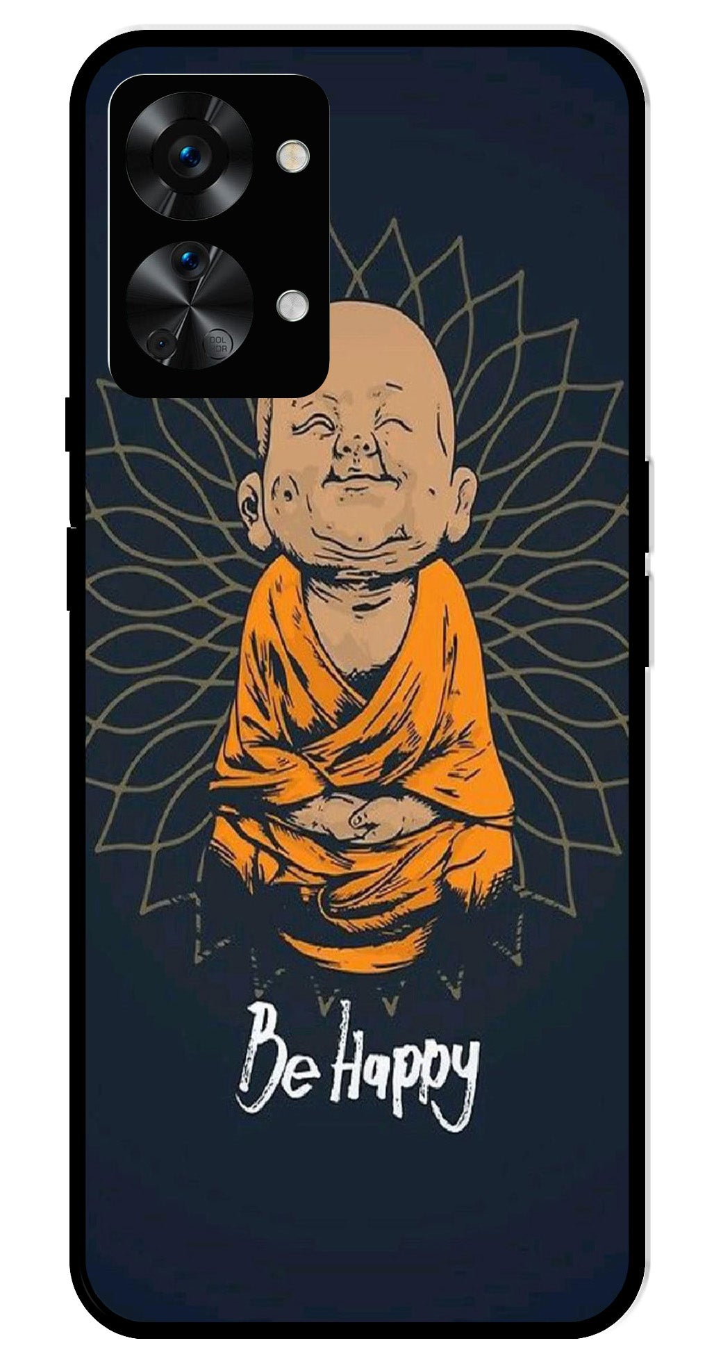 Be Happy Metal Mobile Case for OnePlus Nord 2T 5G