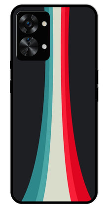 Modern Art Colorful Metal Mobile Case for OnePlus Nord 2T 5G