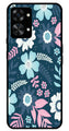 Flower Leaves Design Metal Mobile Case for OnePlus Nord 2T 5G