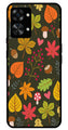 Leaves Design Metal Mobile Case for OnePlus Nord 2T 5G