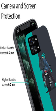 Bike Lover Metal Mobile Case for OnePlus Nord 2T 5G