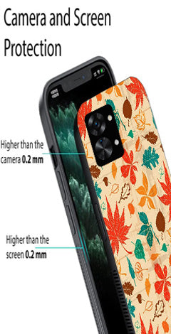 Leafs Design Metal Mobile Case for OnePlus Nord 2T 5G