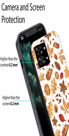 Autumn Leaf Metal Mobile Case for OnePlus Nord 2T 5G