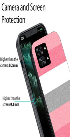 Pink Pattern Metal Mobile Case for OnePlus Nord 2T 5G