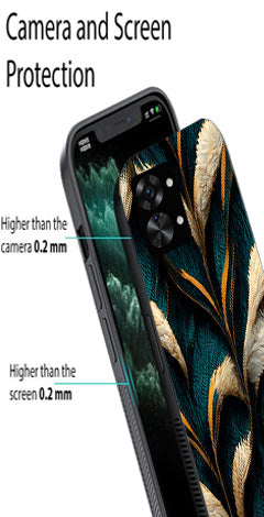Feathers Metal Mobile Case for OnePlus Nord 2T 5G